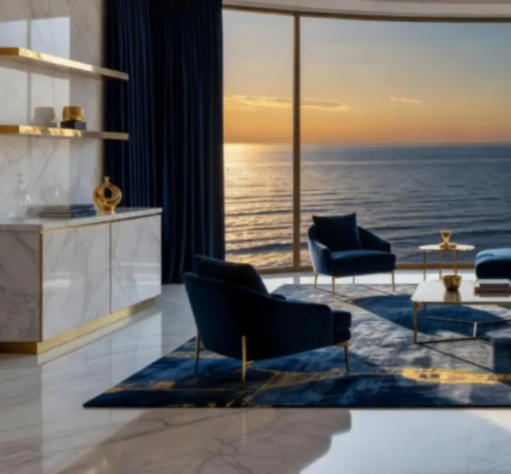 Penthouse suite Roving Luck hotela s panoramskim pogledom na Jadran
